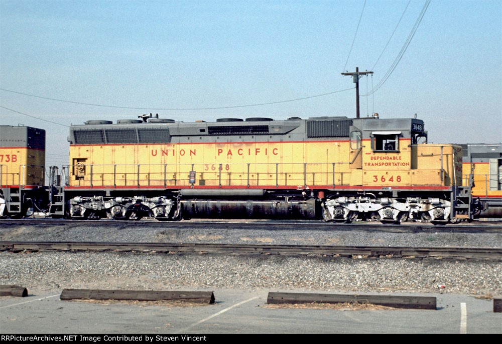Union Pacific SD45 UP #3648